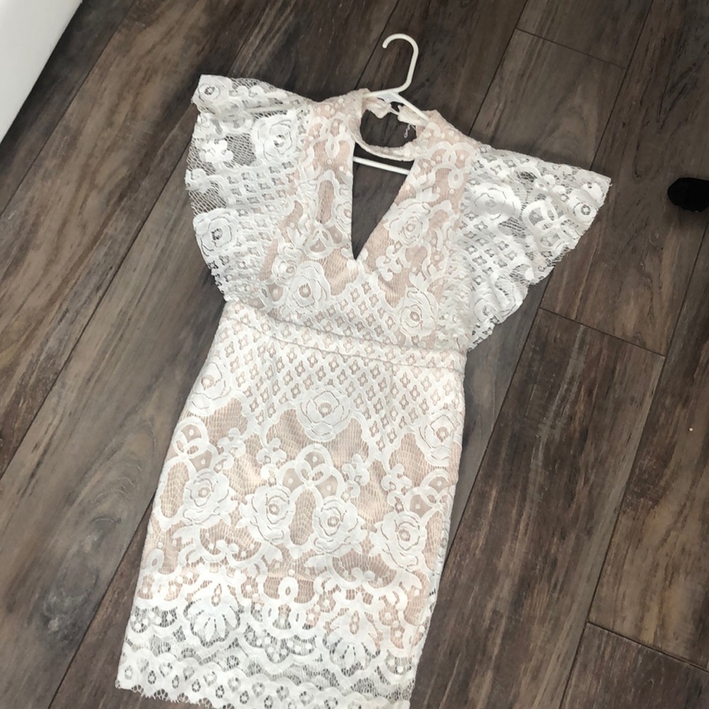 White Lace Dress